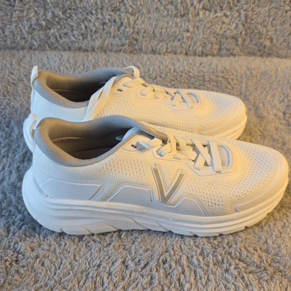 Vionic Women's White‎ Walk Max Sneakers Walking Shoes Orthopedic Sz 9 WU 40 NEW